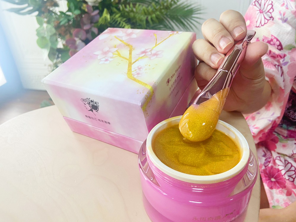 永恆奇蹟24K金燦桃花亮白黃金凍膜